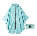 Freesmily Women's Fashion Raincoat Waterproof Rain Poncho Cloak with Hood for Hiking Climbing and Touring