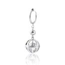 Anime Tokyo Revengers Kazutora Hanemiya Earrings Hollow Ball Pendant Dangle Earring Cosplay Jewelry Accessories
