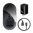 Baseus 24W Qi Wireless Charger For Airpods for iPhone 11 With USB Cable 12V CN/EU/UK Charger Fast Charging Phone Charger Pad