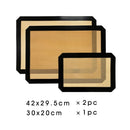Professional Grade Silicone Baking Mats Set Non Stick Sheet Mat BPA Free Liner Sheets Bakeware for Macarons Cookies Bread Making
