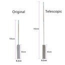 Telescopic Dust Brush Fur Haor Dust Home Cleaning Flexible Long Handle Housework Bed Cleaning Bottom Mop Gap Microfiber Duster