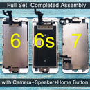 适用于 iPhone 6 LCD 全套总成完整触控，适用于 iPhone 6S 屏幕更换显示屏，适用于 iPhone 7 LCD 摄像头+Home 键