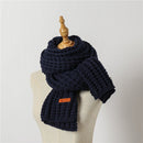 DRESSUUP 品牌女士冬季围巾保暖纯色手工长款围巾 Bufandas Mujer Foulard Femme Hijab