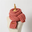 DRESSUUP 品牌女士冬季围巾保暖纯色手工长款围巾 Bufandas Mujer Foulard Femme Hijab