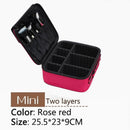 New Fashion Women Cosmetic Bag Travel Makeup Professional Make Up Box Cosmetics Pouch Bags Beauty Case For Makeup Artist