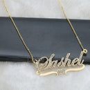 DOREMI Stainlesss Custom Name Necklaces Pendant Letters Necklace for Women Custom Chain Jewelry  Children Personalized Gold