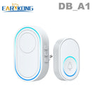 Wifi Doorbell Alarm System Intelligent Wireless Doorbell Strobe Tuyasmart app 58 sound compatible 433MHz wireless detectors