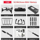 SG106 Drones With Camera HD 4K Dual Camera Optical Flow WiFi Video Helicopter RC Quadcopter For Toys Kid RTF Dron 4k Drone