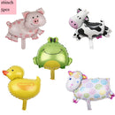 New! Wild One Birthday Party Balloons Jungle Safari Party Forest Decoration Kids First 1st Birthday Safari Jungle Party Supplies