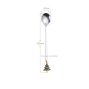 Wholesale Christmas Coffee Spoon &amp; Fork Sets Coffee Stirring Spoon Creative Dessert Tea Spoon Shovel Christmas Gift Box