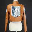 动漫进击的巨人角色扮演皮夹克Shingeki no Kyojin角色扮演服装艾伦兵团外套夹克万圣节高品质