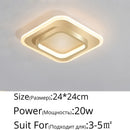 Modern Round / Square Ceiling Lights Led lamps Suitable for Aisle lights Fixtures Lustres Lampadari dero