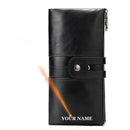WESTAL Women's Wallet Luxury Genuine Leather Female Wallet Women's Purse Leather Womens Purses Coins and Card Wallets Clutch Bag