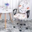 Office Stretch Chair Covers Anti-dirty Rotating Computer Seat Chair Cover Removable Slipcovers For Office Seat Chairs 2pcs/set