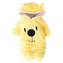 LZH Baby Winter Clothes For Newborn Baby Girl Boy Overall Winter Romper For Baby Jumpsuit Kids Christma Costumes Infant Clothing