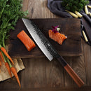 Findking 9 inch Kiritsuke Knife 3 layer 9CR18MOV clad steel w/octagon handle Gyuto Knives kitchen chef pro tools sharp blade