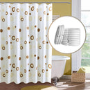 Customized Polyester Shower Curtain Abstract Mandala moon and star bathroom curtain Landscape bath curtain cortinas para bano