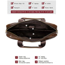 WESTAL Bag men's Genuine Leather briefcase Male man laptop bag natural Leather for men Messenger bags men's briefcases 2019