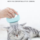 宠物狗猫梳子脱毛刷宠物美容工具狗狗按摩梳刷可爱手柄去除浮毛宠物猫用品