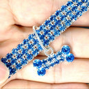 Fashion Bling Crystal Dog Cat Collars Adjustable Necklace For Small Dogs Cats Chihuahua Pug Yorkshire Pet Collar Accessories