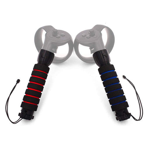 Dual Handles Gamepad Stand for Oculus Rift Controllers Playing Beat Saber Game ( Just Work for Oculus Rift CV1 Controllers)