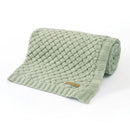 Baby Blankets Knitted Newborn Muslin Swaddle Wrap Envelopes Blankets Super Soft Solid Infant Kids Stroller Bed Sofa Quilt 100*80