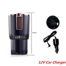 DC 12V Car Heating Cooling Cup 2-in-1 Car Office Cup Warmer Cooler Smart Car Cup Mug Holder Tumbler Cooling Beverage Drinks Cans