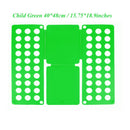 Adult Kid Clothes Folder Plastic Clothing Folding Board T Shirts Folder Easy and Fast Closet Organizer Mom Quick Clothes Holder