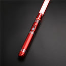 TXQSABER Heavy Dueling Lightsaber Metal Hilt 1 inch Blade 12 Color 10 Fonts Bright Loud Changing  with Blaster FOC Laser Sword
