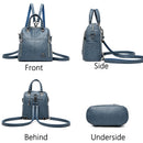 LANYIBAIGE New Women Backpack Multifunction Bags Designer High Quality Leather Women Crossbody Bag  School Bags Travel Backpacks