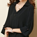 Women's t-shirts Overweight Plus Size Women Clothing Summer Style Chiffon Shirt Top Tee Woman Tees Tops Oversize Women's t-shirt