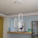 Black/White led pendant lights modern design living room restaurant kitchen hanging lights bedroom bedside led pendant lamps
