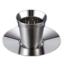Espresso Mugs 80ml 160ml Set of 2 ,Stainless Steel Espresso Cups Set, Insulated Tea Coffee Mugs Double Wall Cups Dishwasher Safe