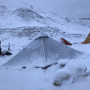 3F UL GEAR Lanshan 2 Rodless Tent 2 Person Professional 15D Silnylon Tent Outdoor Ultralight Camping Tent 3 4 Season tent