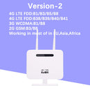 KuWFi 4G路由器Sim卡300mbps解锁版4G CPE无线路由器150mbps CAT4移动WiFi热点带Sim卡槽4个LAN端口