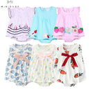 2023 Baby Rompers Summer Baby Girls Clothing Sets Cute Newborn Baby Clothes Toddler Baby Girl Clothes Roupa Infant Jumpsuits