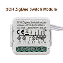 GIRIER Tuya ZigBee 3.0 Switch Module 10A Smart Home DIY Breaker 1 2 3 4 Gang Supports 2 Way Control Works with Alexa Google Home