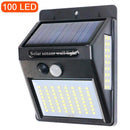 太阳能灯 48LED 太阳能路灯 户外花园墙院 LED 安全照明 可调照明角度 280流明