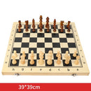 热销高品质木制折叠磁性国际象棋套装实木棋盘磁性棋子娱乐棋盘游戏儿童礼物