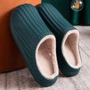 Fashion Women Slippers Winter Warm Fur Slippers Men Women Boys Girls House Shoes Flat Heel Home Indoor Waterproof Female Slipper