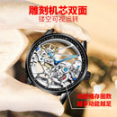 Genuine AILANG Men's Sports Watch Hollow Machinery Top Brand Men's Leather Watch Trend Luminous Waterproof 2020 New