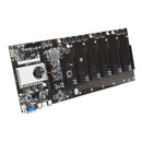 BTC-T37 Mining Motherboard 8 GPU Bitcoin Crypto Etherum Mining  with 64GB MSATA SSD  DDR3 4GB 1600MHZ RAM SET