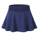 Women's Short Skirt with Pockets High Waist Dress Skirt Shorts Underpants for Badminton Tennis Sports Uniform Girl's Golf Wear