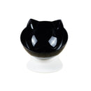 Non-Slip Cat Bowl Transparent Durable Pet Double Bowls With Raised Stand For Cats Dog Food Feeder Drink Water Bowl Pets Supplies