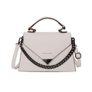 New Solid Leather Crossbody Bags For Women 2021 New Chain Luxury Design Handbags Ladies Messenger Shoulder bags Female Purses