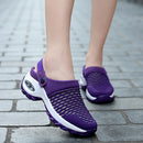 STRONGSHEN  New Women Shoes Casual Increase Cushion Sandals Non-slip Platform Sandal For Women Mesh Outdoor Walking Slipper