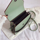 New Solid Leather Crossbody Bags For Women 2021 New Chain Luxury Design Handbags Ladies Messenger Shoulder bags Female Purses
