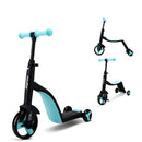 Nadle Children Scooter Tricycle Baby 3 In 1 Balance Bike Ride On Toys Kids Bike