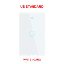 GIRIER Tuya Wifi Light Switch, Smart Touch Wall Switch EU/US Support Multi-way Control 100-240V, Works with Alexa Google Home