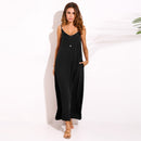 Vestidos 2022 Summer ZANZEA Women  Strapless Sexy V Neck Sleeveless Dress Casual Loose Long Maxi Solid Dress White Oversized